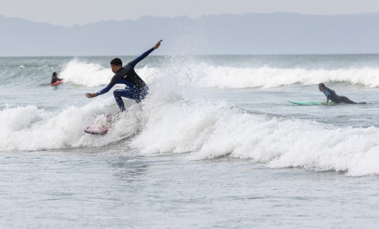 Catching waves: Surf school offers “safe haven” for boys in Muizenburg