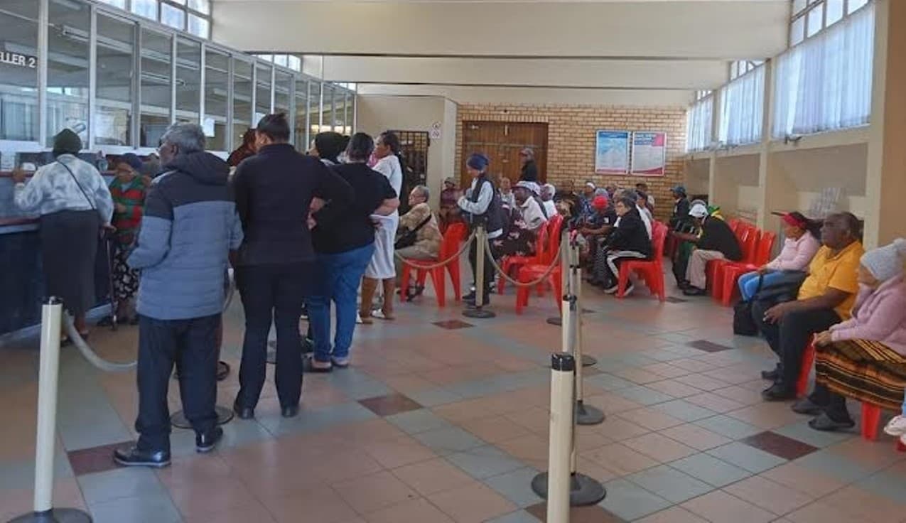 Some pensioners are still queuing for hours for their grants