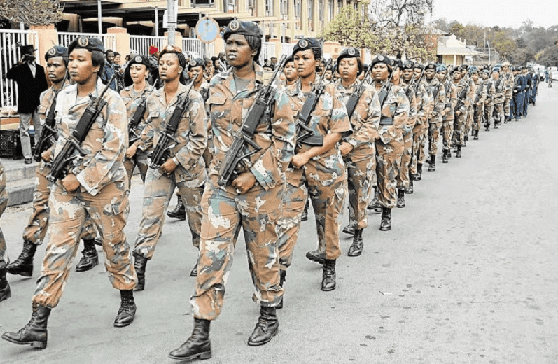 SA soldiers die in fire