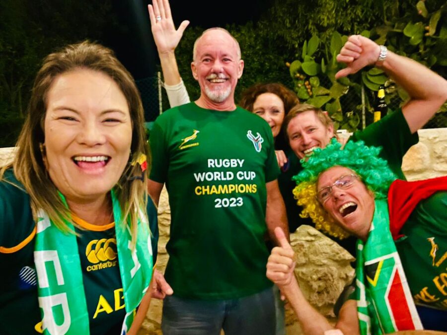 South African expats around the world celebrate the Springbok's big win: WATCH