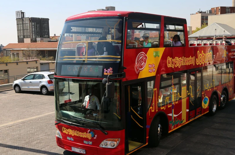Johannesburg City Sightseeing bus