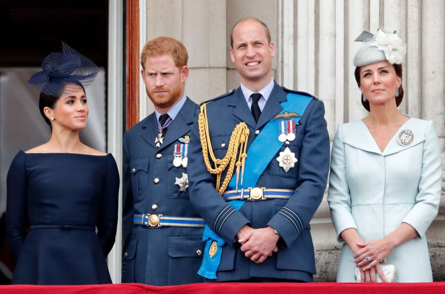 Prince Harry and Meghan Markle, Prince William and Princes Kate