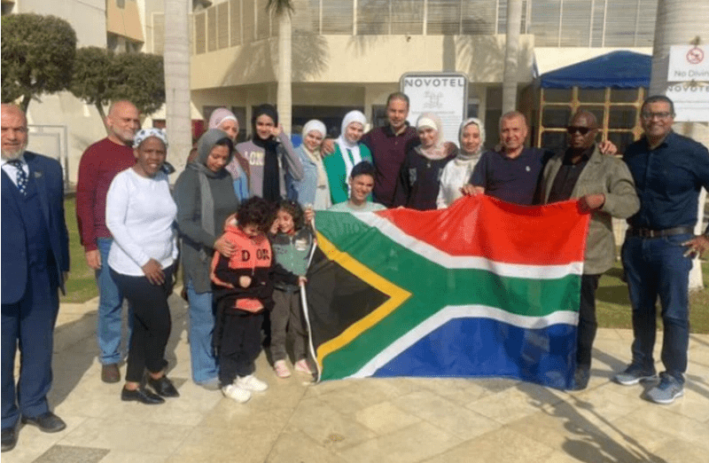 South Africans evacuated from Gaza