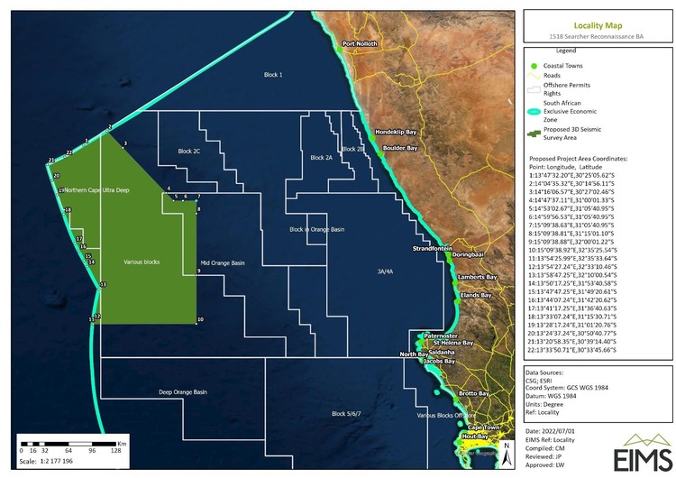 Australian company to start seismic survey off West Coast in January