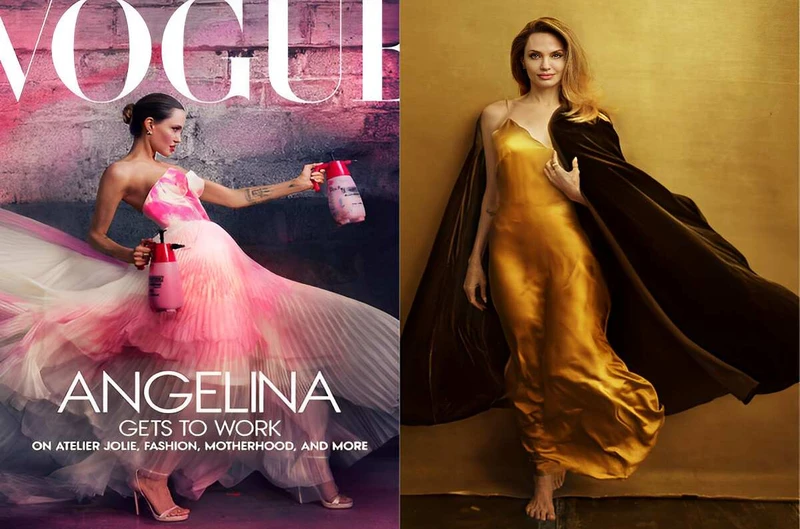Conde Nast - Vogue and Vanity Fair. Angelina Jolie