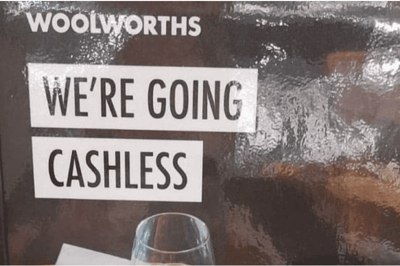 Woolworths Cashless Society