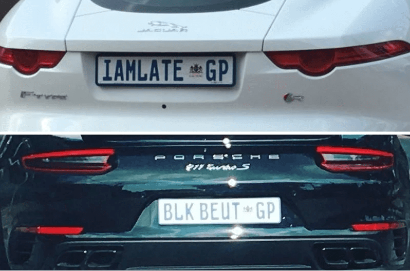 personalised plates South Africa