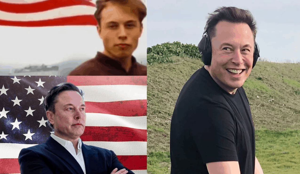lon Musk poses proudly with US flag after SA X users ‘disown’ him