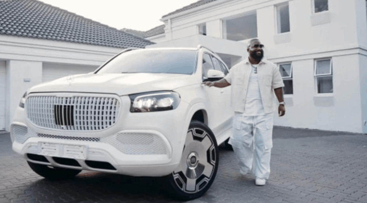 Cassper Nyovest’s mom blesses his new mercedes-benz Maybach with love