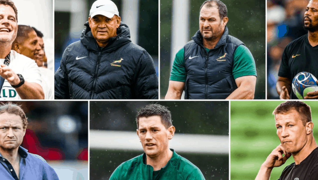 South Africa, meet your new Springboks coaching lineup!