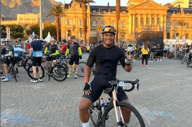 Damian Willemse cape town cylce tour