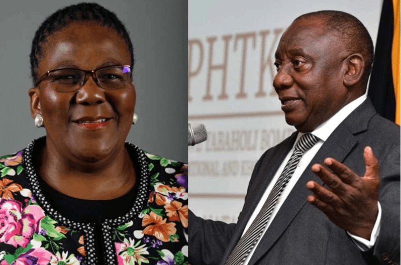 Minister Dipuo Peters suspended