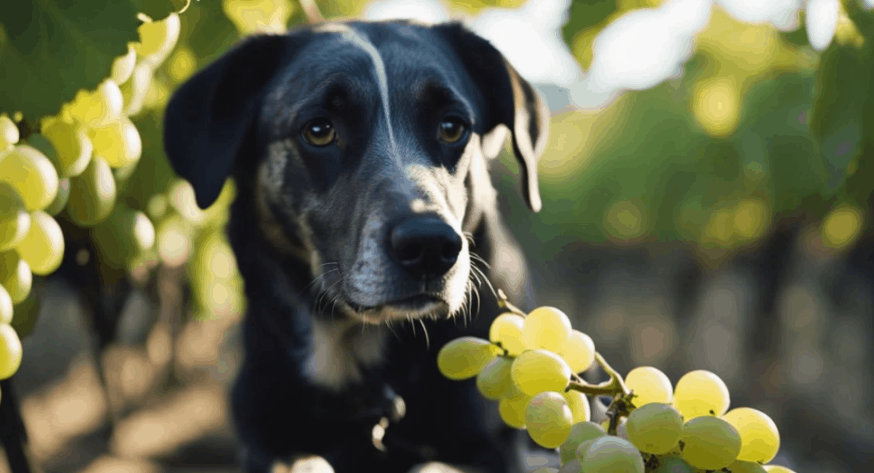 Why grapes are a no-go for dogs