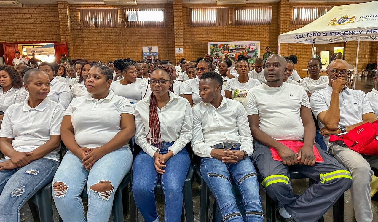 Gauteng empowers hundreds of youth with healthcare internships