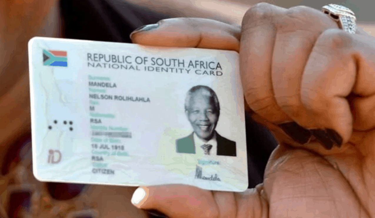 WHAT qualifies as identification in South Africa if you have no ID?