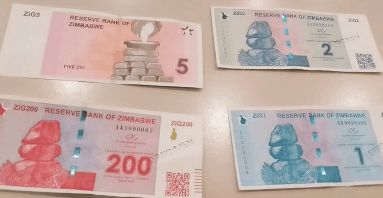 Zimbabwe’s new ZiG currency stronger than the rand!