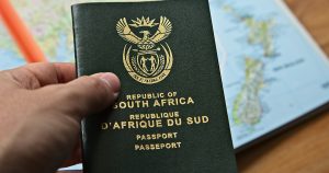 South African Passport.