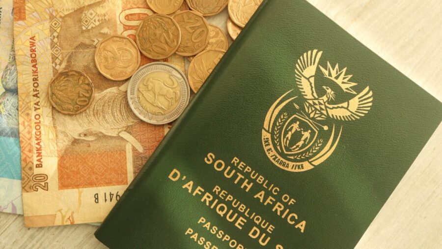 South African passport weakened