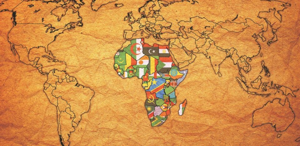 African continent