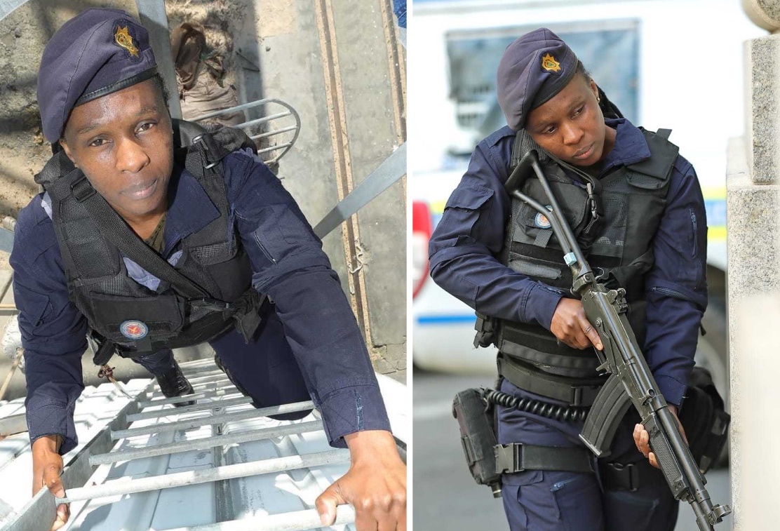 That's Constable Thabisa Ntyinkala 'operator's face'. And if you see it you're in a whole heap of trouble.