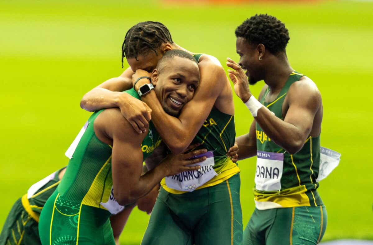 Team South Africa finished in a tie for 44th place in the official Paris Olympics 2024 medal table.