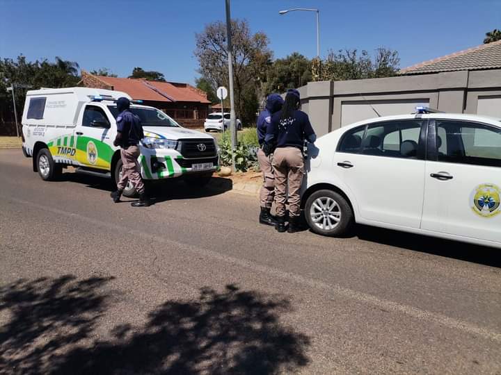 Tshwane Metro Police Department officers.