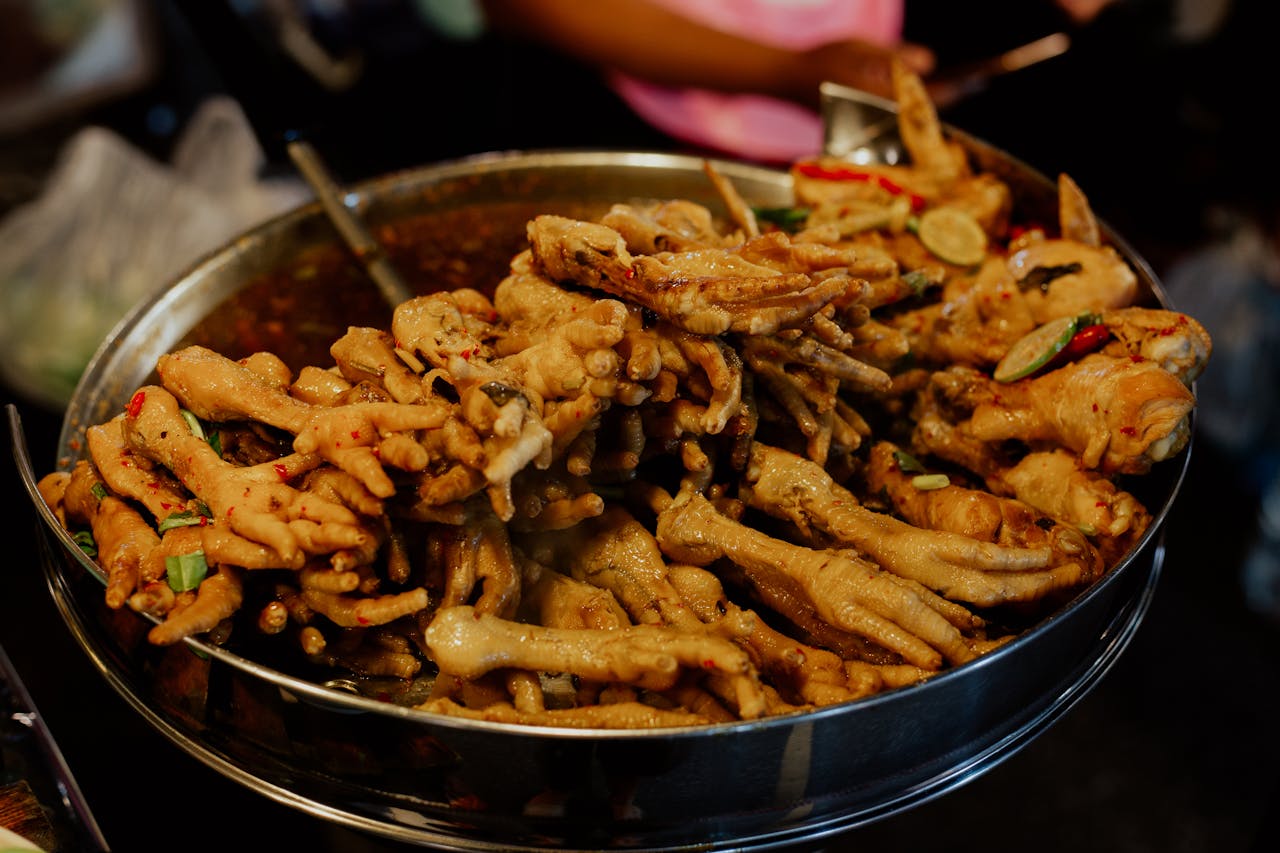 chicken feet