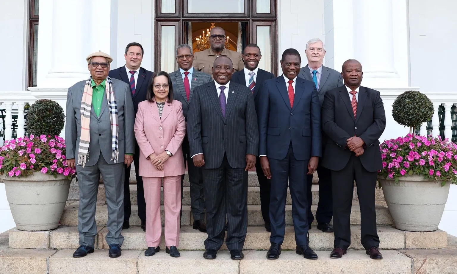 In September, President Cyril Ramaphosa hosted a working dinner with the leaders of the political parties that are signatories to the Government of National Unity at Genadendal, the president’s official residence in Cape Town.