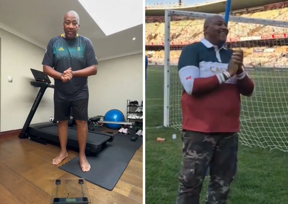 Gayton McKenzie has shared an update of his weightloss.