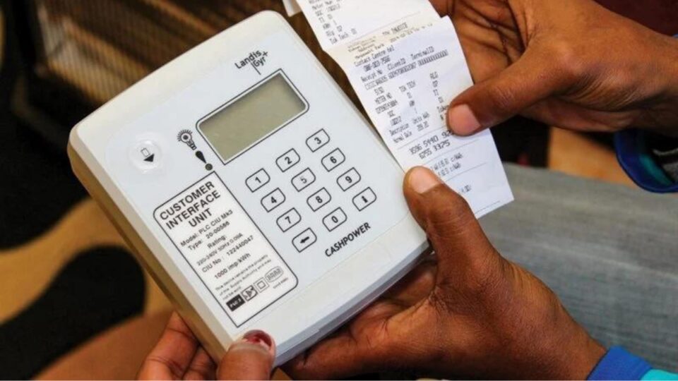 Prepaid electricity metres that aren't updated by November 2024 will not work.