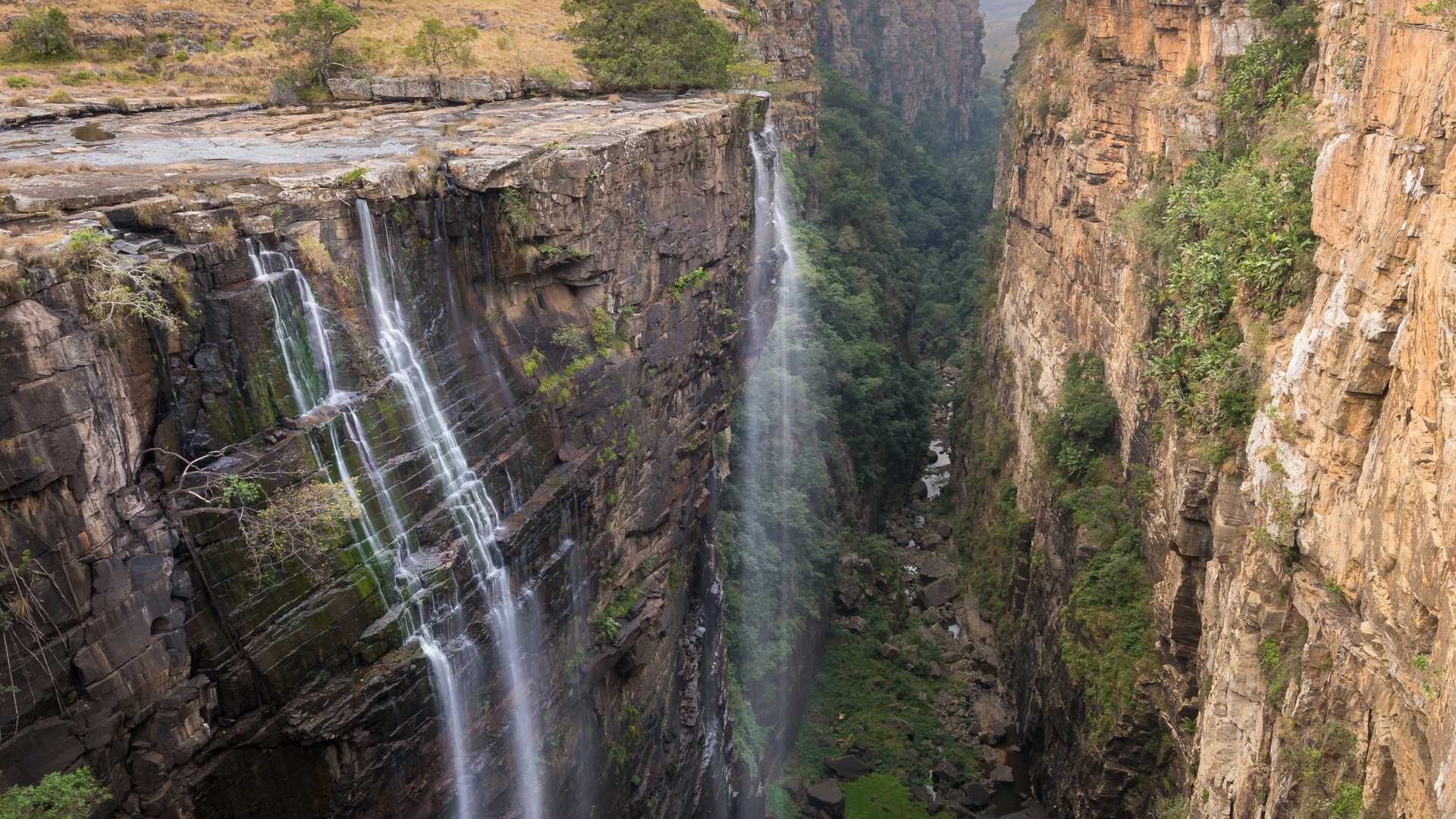 waterfalls