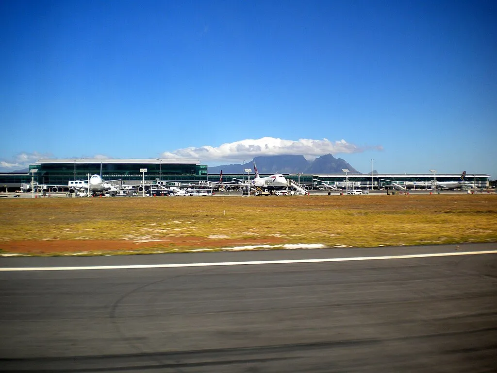 Cape Town International Airport.