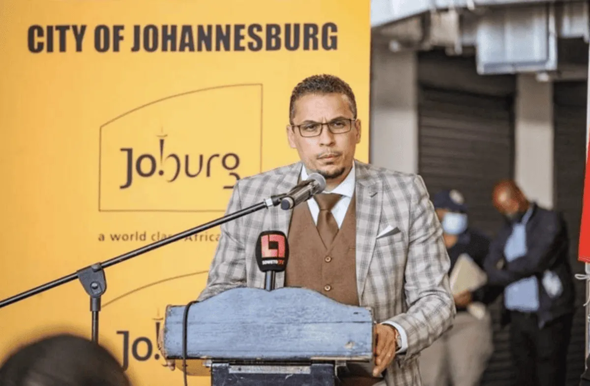 Johannesburg city manager Floyd Brink.