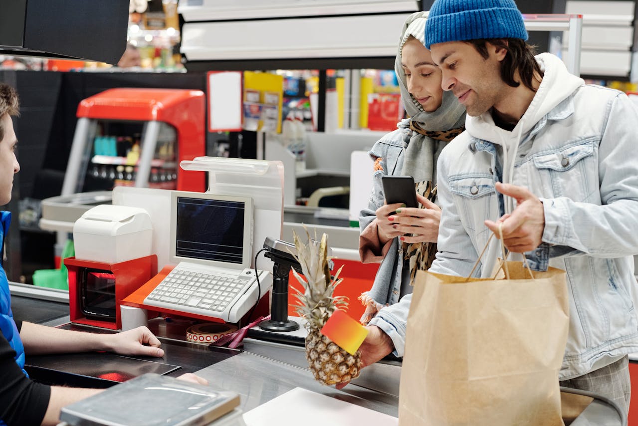 The pay cashiers receive at some of the leading supermarkets has been revealed.