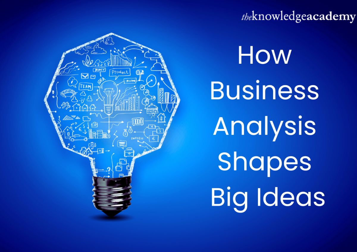 How Business Analysis shapes big ideas