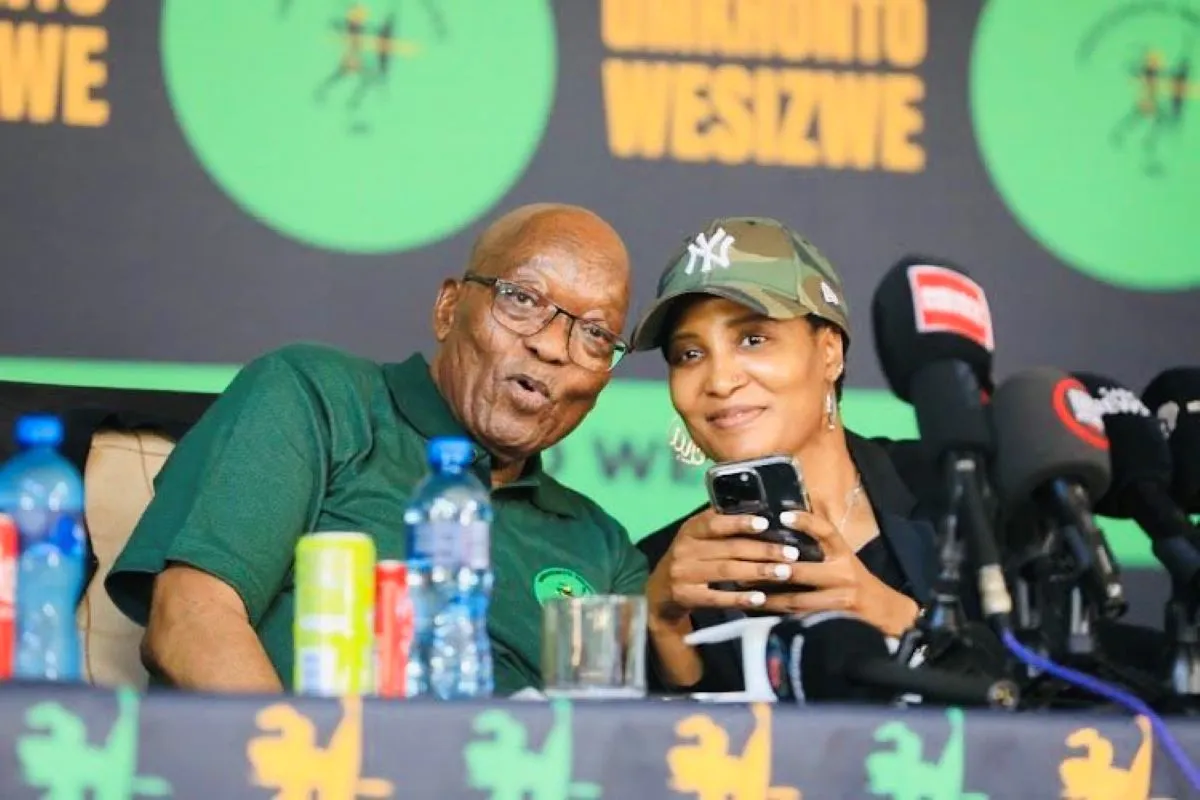 Duduzile Zuma and her father