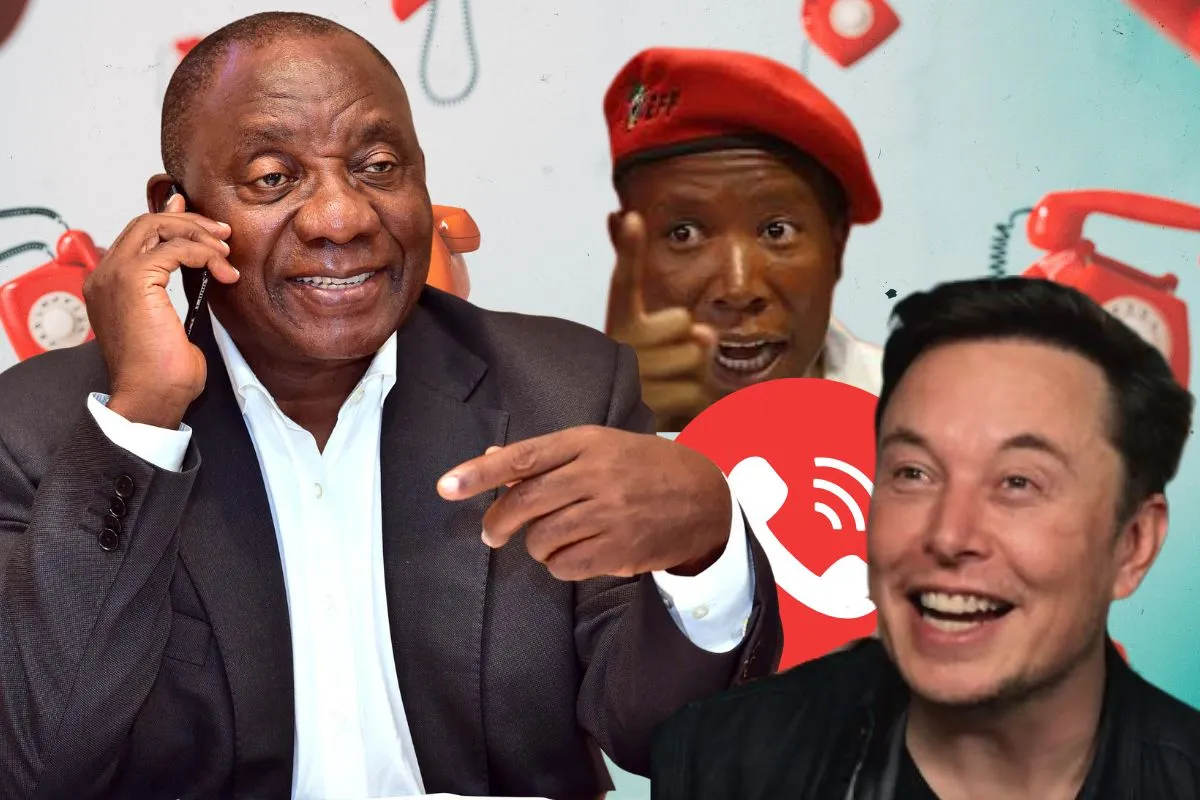 The EFF accused Ramaphosa of undermining SA.