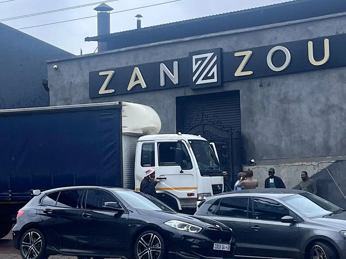 The Zanzou nightclub in Hatfield, Pretoria.