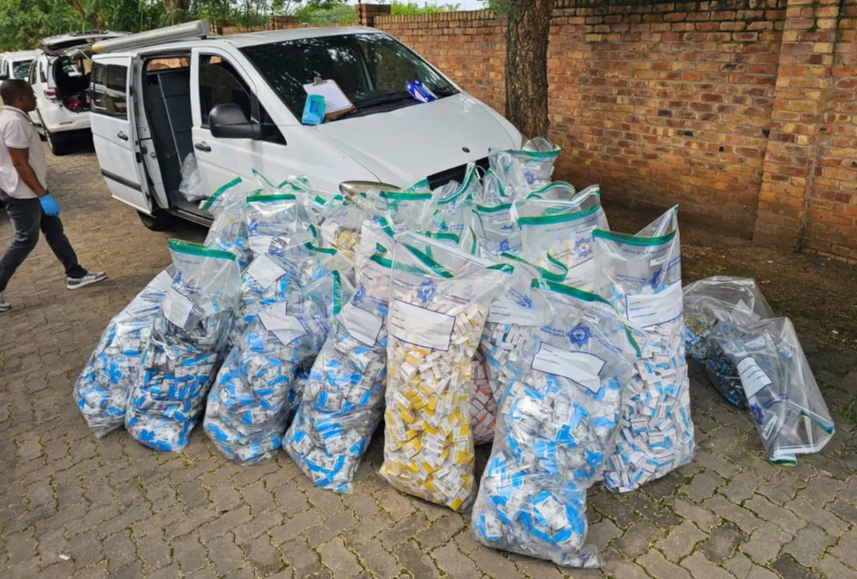 Detectives from the SAPS National Organised Crime Investigation Narcotics Unit have seized a significant quantity of steroids in Derdepoort