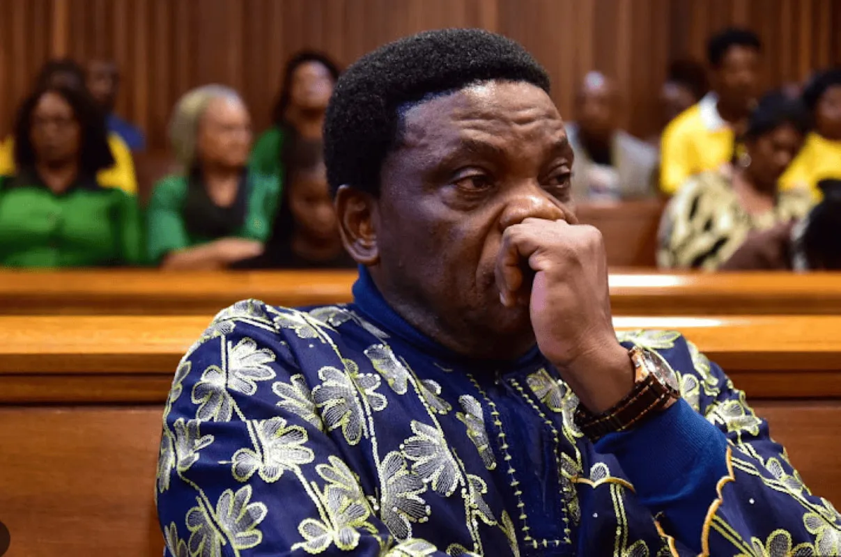 Nigerian televangelist Timothy Omotoso in court.