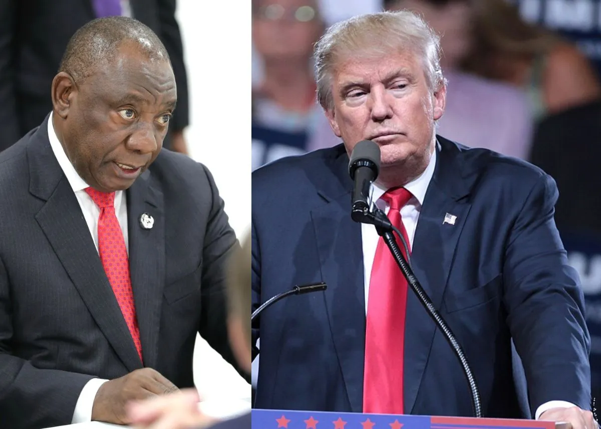 President Cyril Ramaphosa will travel to Washington DC next week for a high-stakes meeting with US President Donald Trump. Images by Wikimedia Commons