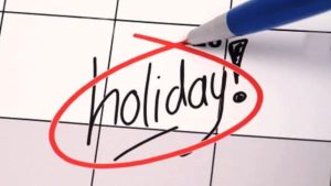 Public holidays