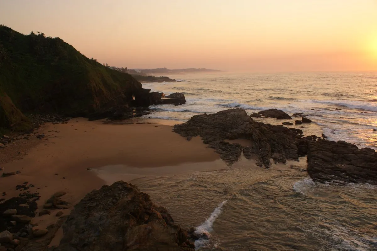 Sunrise at Thompson’s Bay.