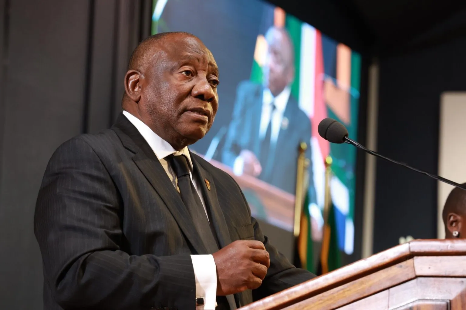 President Cyril Ramaphosa.