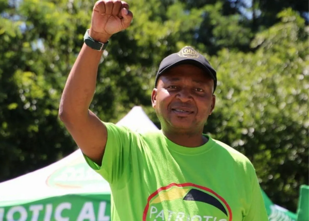 Patriotic Alliance deputy president Kenny Kunene.