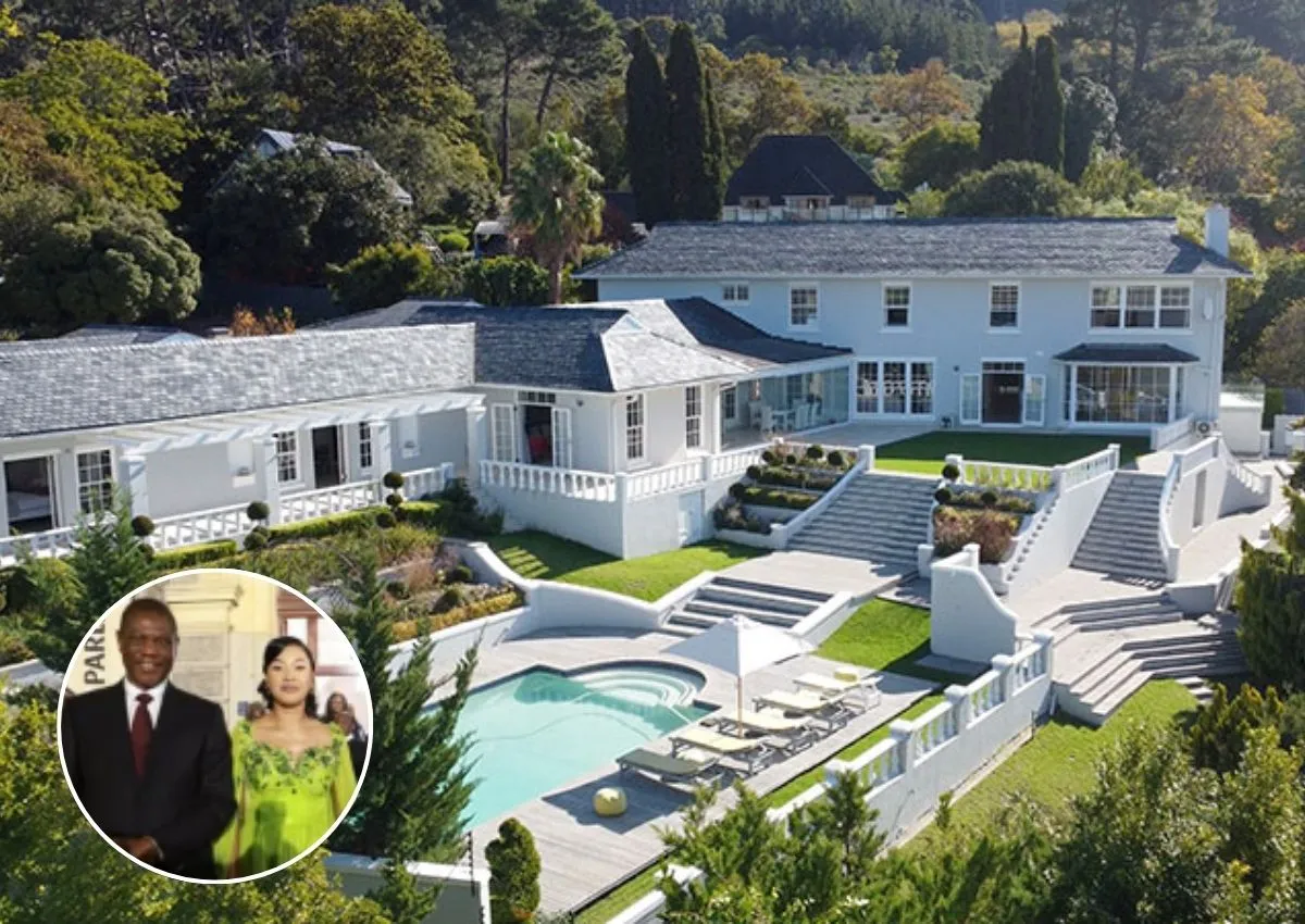 Deputy President Paul Mashatile’s Constantia mansion.