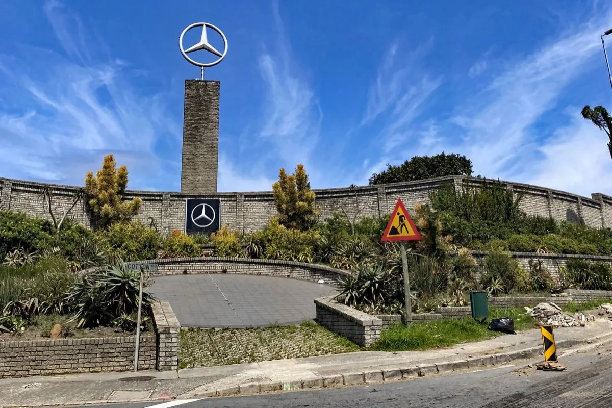 The Mercedes-Benz manufacturing plant in East London is the 'anchor' of the local economy.