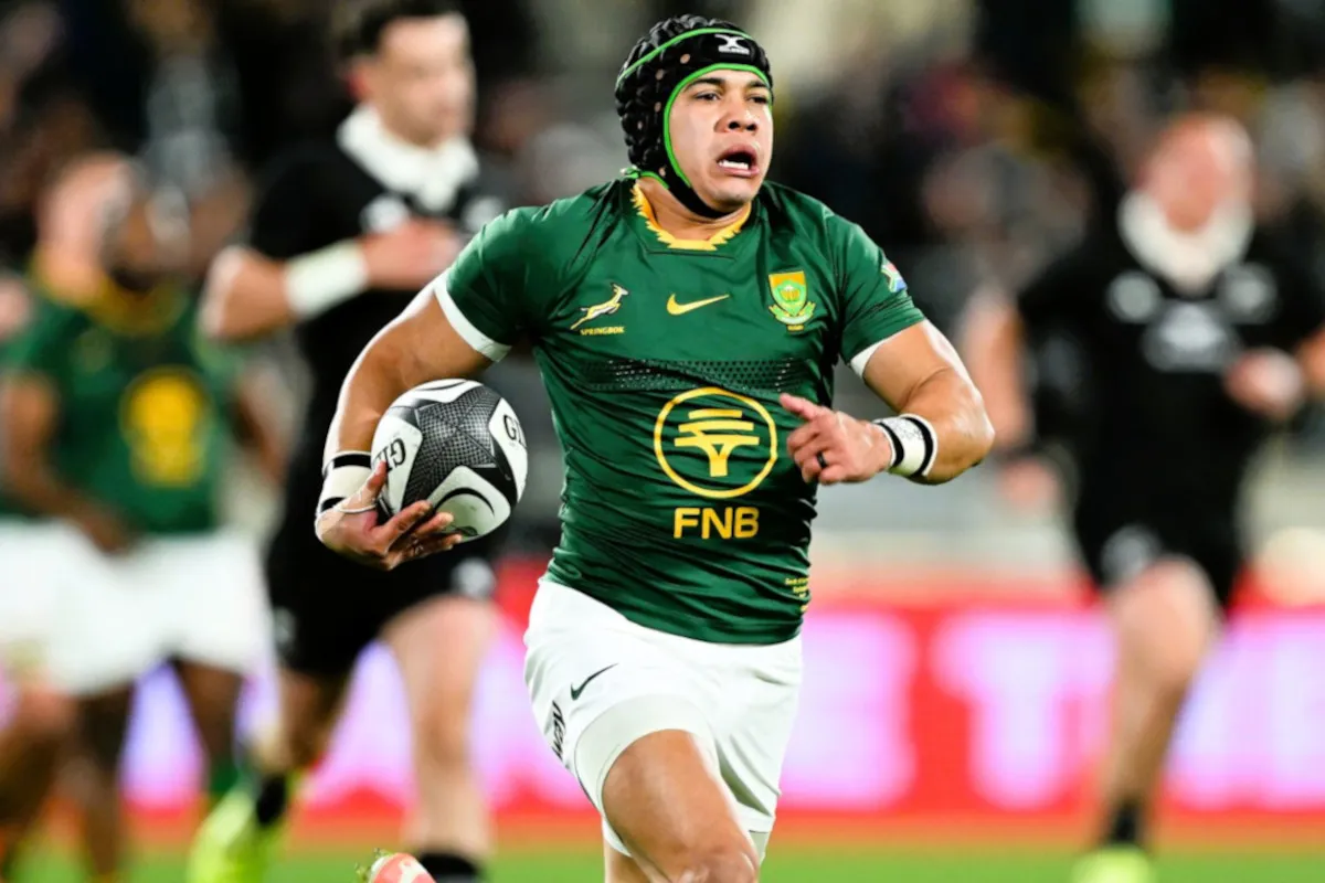 Cheslin Kolbe weaved his magic in scoring a brace of tries in South Africa's record-breaking win over New Zealand last Saturday.