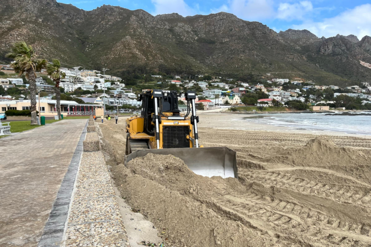 Beach lowering Cape Town