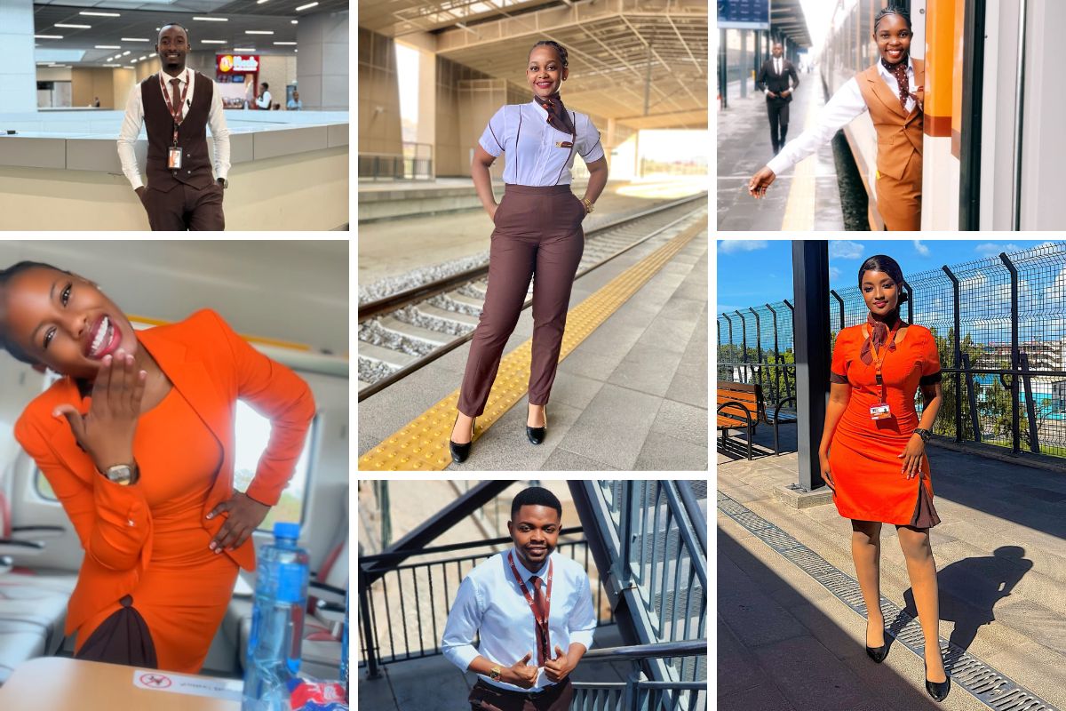 Cabin crew save lives on EMU train